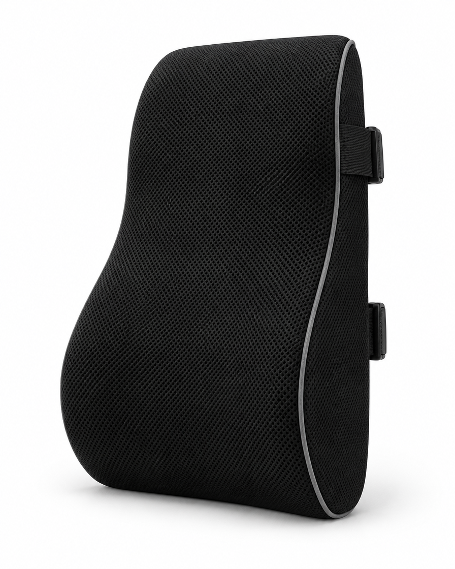 Ergonomic Memory Foam Lumbar Support Pillow