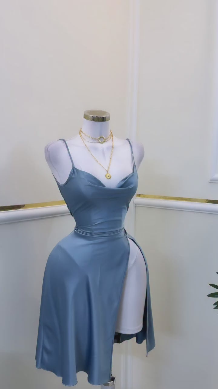 Premium Mulberry-Silk Silk Sleeveless Dress for Ladies